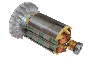 Elektrocentrála - Rotor 130 mm agregát generátor meď širšie kama