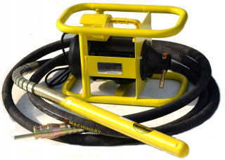 Vibrátor na betón s výkonom 1,5 kW, indukčný poker 4 m / 38