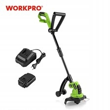 WORKPRO Chladná tráva v batérii 18 V 2000mAh WORKPRO bezdrôtový trimmer trávy 18 V 2000mAh náradie