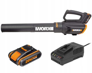 Píla na - WORX dúchadlo pre listy 120km / h aku 2AH 20V WG547E
