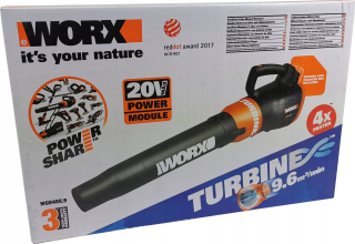 Píla na - Batériový dúchadlo WORX WG546E.9 s turbínou 20 V