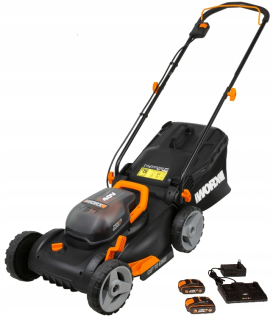 Kosačka elektrická - Kosačka WORX WG743E 40V 40CM 2AKU 4AH ZAŤAŽENIE 2PORTOW