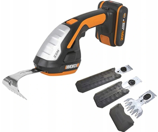 Nožnice - WORX WG801E.5 NOSIČKY TRÁVIČKOVÝ PÍSADLO