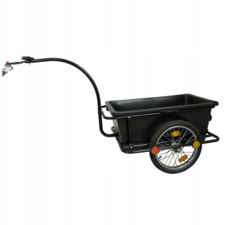 Záhradný prívesný vozík - Záhradný vozík. Hospodársky bicykel príves