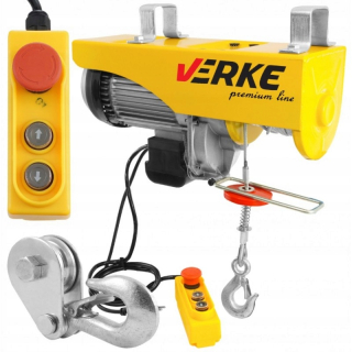 Zdvihák, výťah, naviják - ELEKTRICKÝ lanový navijak 1000/500 kg VERKE
