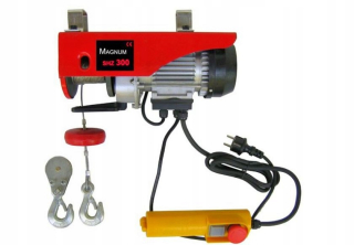 Zdvihák, výťah, naviják - ELEKTRICKÝ NAVIJÁK SHZ 300 MAGNUM-KVALITA!