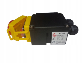 Prepínač / vypínač pre trojfázový motor firmy KEDU, typ KOA8
