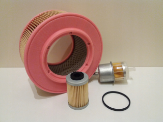 Vibračná doska - Sada filtrov Wacker DPU6055 DPU6555 Hatz 1D81