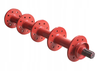 Kultivátor - 835 mm hlavný hriadeľ, os noža kultivátora SB85