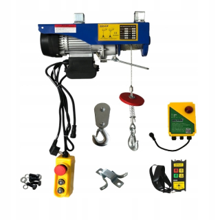 Zdvihák, výťah, naviják - Lanový navijak, elektrický kladkostroj 400/800 kg