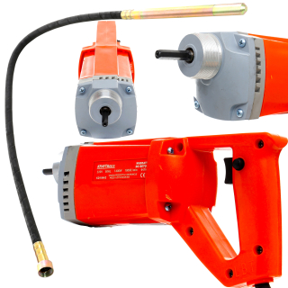 1400 W betónový vibrátor + 2 m palcát