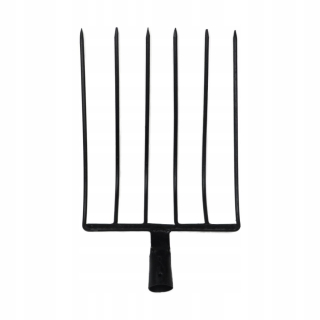 Lopata - Forks pre silážne, 6 zubov, štít