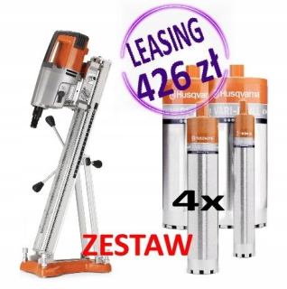 Vrtačka -  Vrtná súprava na betón Husqvarna DM280 a DS500 + vrtáky
