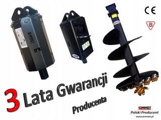 Vrtačka - Hydraulická vrtná súprava pre minibager - VÝROBCA