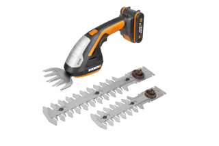 Nožnice - Worx Wg801E Nožnice na kríky na trávu 10/12 / 20cm 2Ah