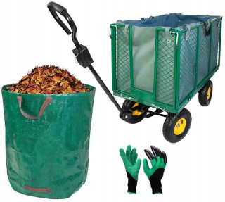 Multitasking Trolley Garden Steel 219L