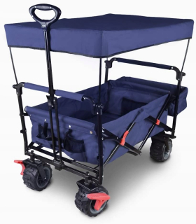 Dopravný vozík so skladacím vrcholom 80 kg