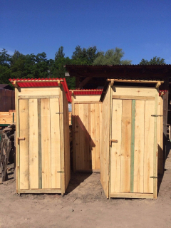Vonkajżej toalety WC Drevené záhradné WC
