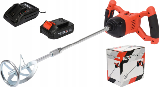 Miešadlo na maltu -  Miešačka batérie YATO MAXER + BATTERY 2AH