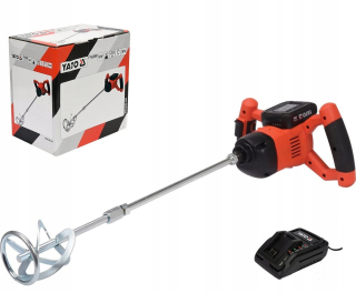 Miešadlo na maltu - Mixér Mixer Yato Mixer Mladzáty + 2AH