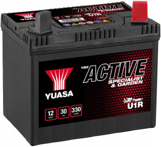 Yuasa Garden 30AH 330A P+ U1R Husqvarna Honda Stig