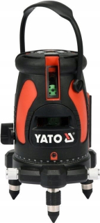 Nivelak - Yato YT-30432 Zelený 5-riadkový samo-polohovací laser