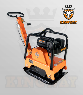 Vibračná doska - KINGWAY 125 KG LONCINOVÝ Reverzibilný zhutňovač