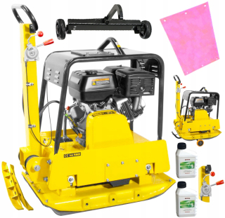 Vibračná doska - KOMPAKTOR RAMMER 280KG Reverzné koleso + HONDA OLEJ