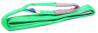 Lešenie - POZASTAVENIE PÁSU S UCHAMI 2TONY 4METRE ZELENÝ BERG