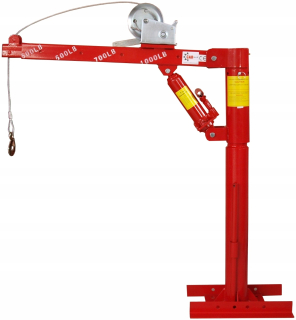 Vibračná doska - HDS Crane 450kg s výťahom navijaku do auta