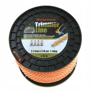 Krovinorez - RIADOK SPALINY 2,4 MM 262 METROV 2 FORMU DOU TWIST