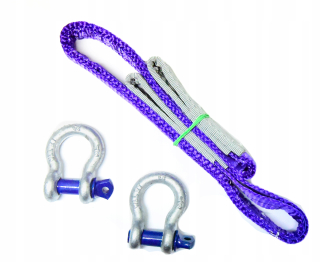 Lešenie - Popruh s popruhom 1T 1m 2x strmeň HDS KIT strmeň