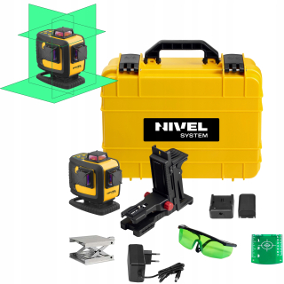 Krížový laser - Zelený krížový laser Laser Nivel System CL4D-G 4x460 °