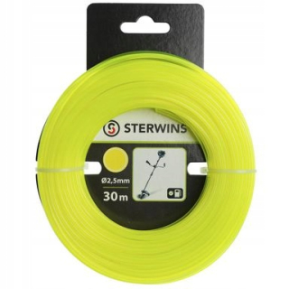 Krovinorez -  Rezná línia S2Sqsn3 1 2,5 mm x 30 m Sterwins