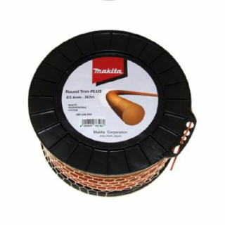 Krovinorez - Makita Okrúhla nylonová šnúra 2,4 mm 262 m PLUS