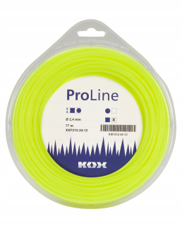 Krovinorez -  Struna rezu KOX 2,4 mm / štvorcový 77 m