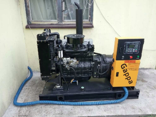 Elektrocentrála - Generátor energie vybalil otvorený 40 kW