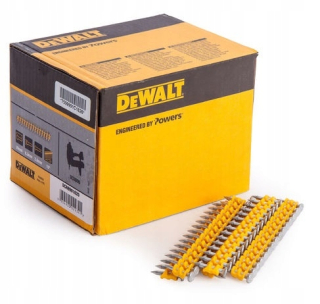 Sponkovačka, nastreľovačka - Nechty STD 2,6x45mm na DEWALT páskou pre DCN890