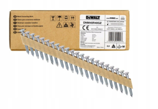 Pozinkované klince pre tesárske spoje 50mm x 4mm 33ks 2000ks DeWalt DNM40R50GZ pre klinčekové píly