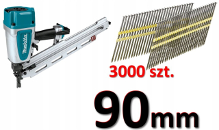 Sponkovačka, nastreľovačka - Úchyty pre AN924 Makita dĺžka = 90 mm, krúžok, pozinkované