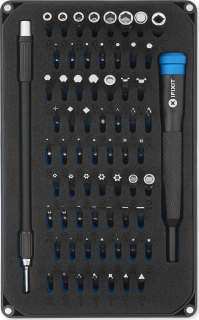iFixit 64-dielna sada skrutkovačov s bitmi