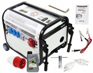 SADA GENERÁTORA 4,8 KW GENERÁTOR AVR 230 400V