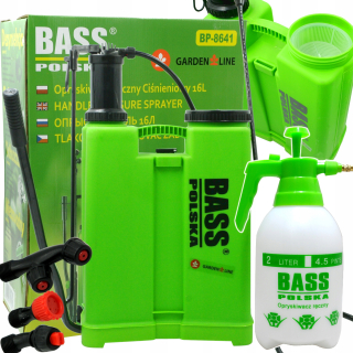 Postrekovač - STRECHA NA BACKPACK BASSOVÝ TLAK 16L + 2L