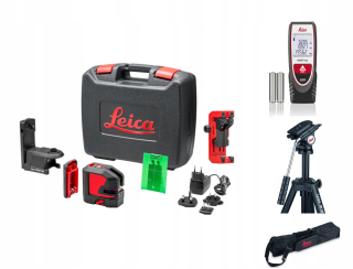 Nivelak - Krížový laser LEICA LINO L2P5G + Disto One + statív