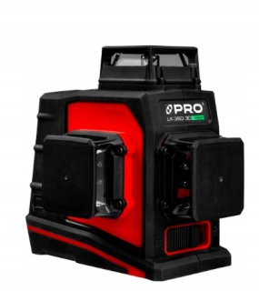 Nivelak - PRO LK-360.3DG povrchový laser (zelený)