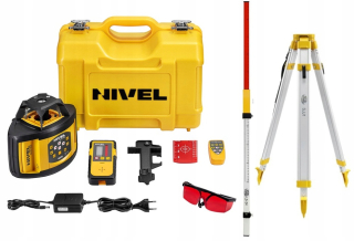 Nivelak - SYSTÉM NIVEL LASEROVÁ ÚROVEŇ NL520 + POŠTÁ + TRIPOD