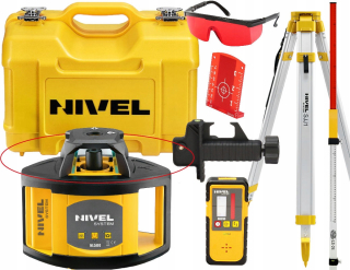 Nivelak - LASEROVÁ ÚROVEŇ NL500 ÚROVEŇ SYSTÉMU + POŠTÁ + TRIPOD