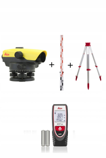 Nivelak - OPTICKÁ ÚROVEŇ LEICA NA524 + RANGER DISTO ONE