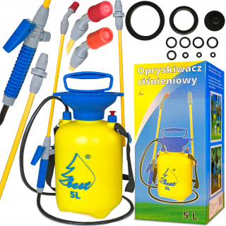 Postrekovač - ZASTREKOVACÍ TLAKOVÝ STRIEKAČ 5L DLHÁ LANA