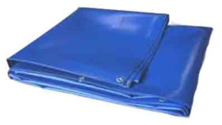 Ochranná plachta z PVC 5x6m na ploty